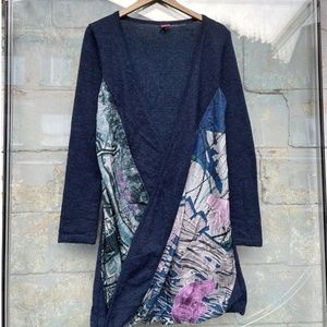 Save The Queen Asymmetric Cardigan Dress